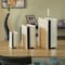 Vintiquewise White Velvet Vintage Storage Wooden Antique Classic Decorative Book Box Holder, PK 3 QI004265.WT - alternate 2